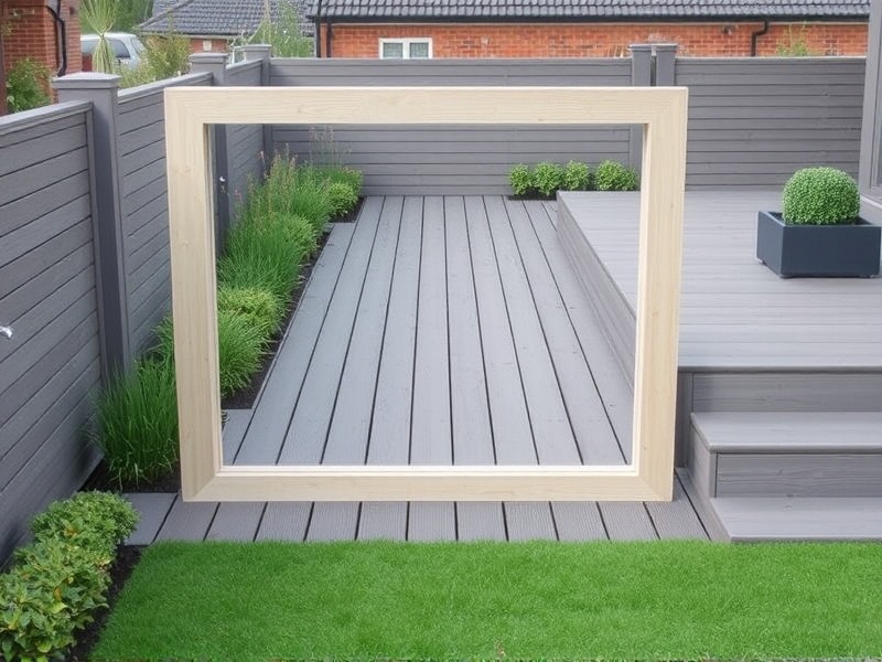The Versatility of Grey Composite Decking Picture Frames in Modern Landscaping