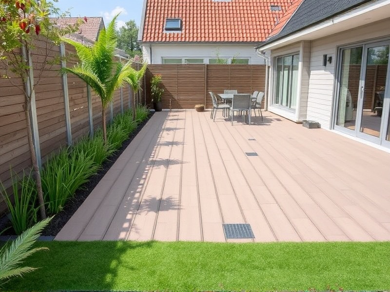 The Versatility of WPC Terrassendielen Sandfarben in Modern Landscaping