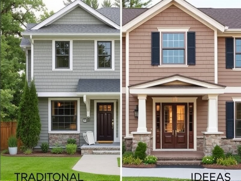 Traditional vs. Contemporary Exterior Wall Cladding Ideas