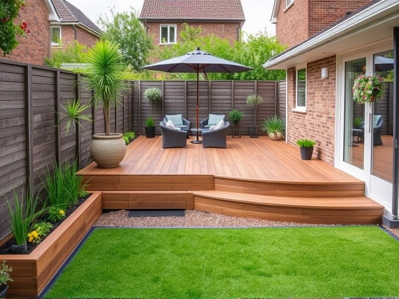 Transform Your Backyard: Modern Garden Designs with Composite Decking