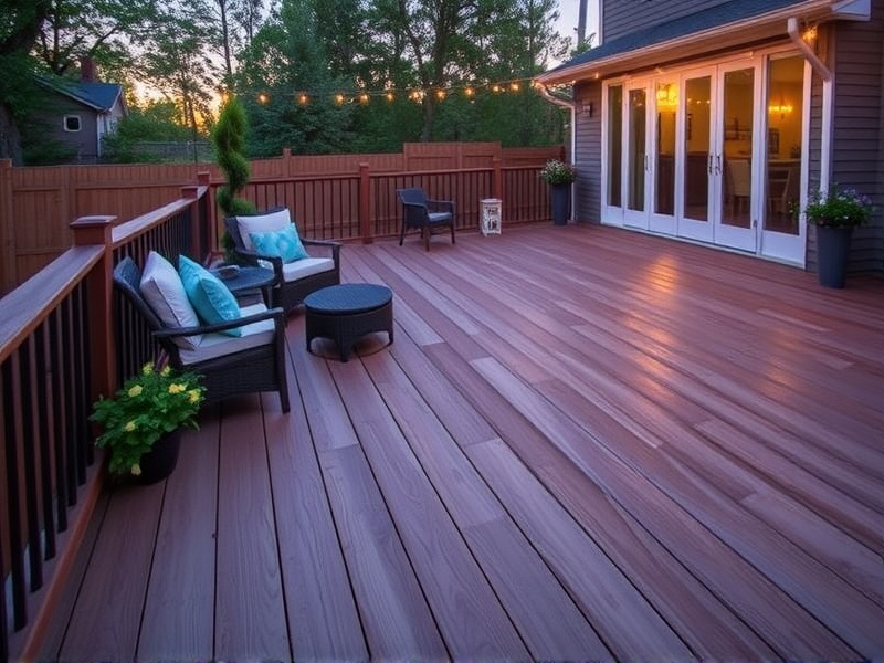 Transform Your Backyard with Dawn's Light on Evergrain Composite Decking