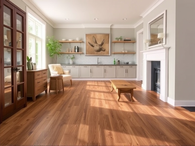 Transform Your Home with Chestnut Tones: WPC Rigid Core Vinyl Plank
