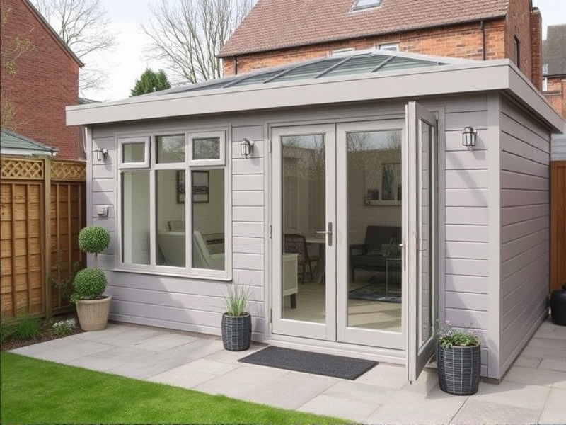 Transforming Spaces: Composite Cladding in Garden Rooms