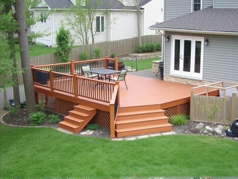 Transforming Your Sloped Backyard into a Deck Oasis