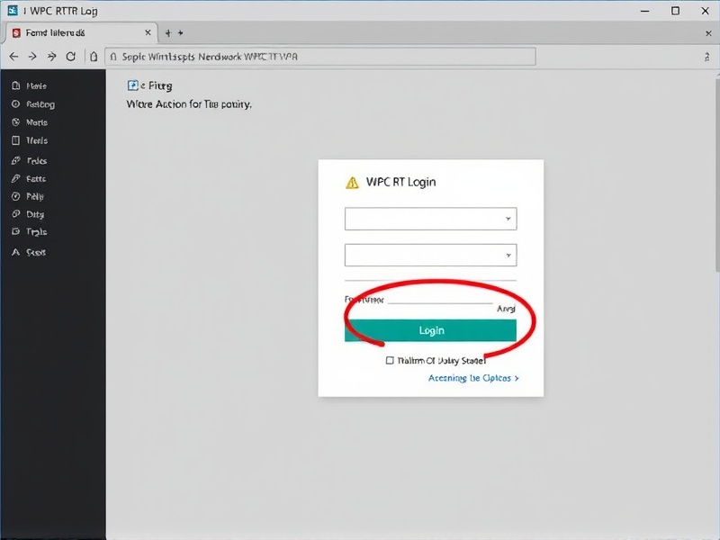 Troubleshooting Common Issues with WPC RTR Login