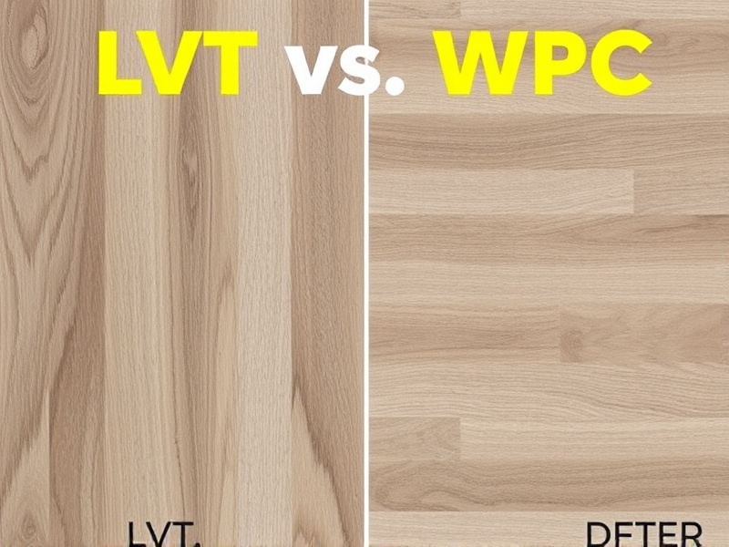 Understanding LVT vs WPC Vinyl Flooring: Pros and Cons