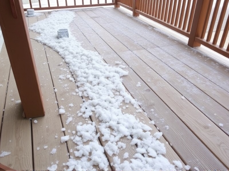 Understanding the Risks: Sidewalk Salt vs. Composite Decking
