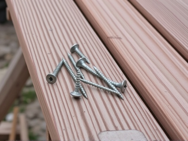 used composite decking screws