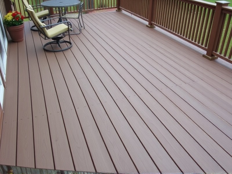 veranda composite decking spacing