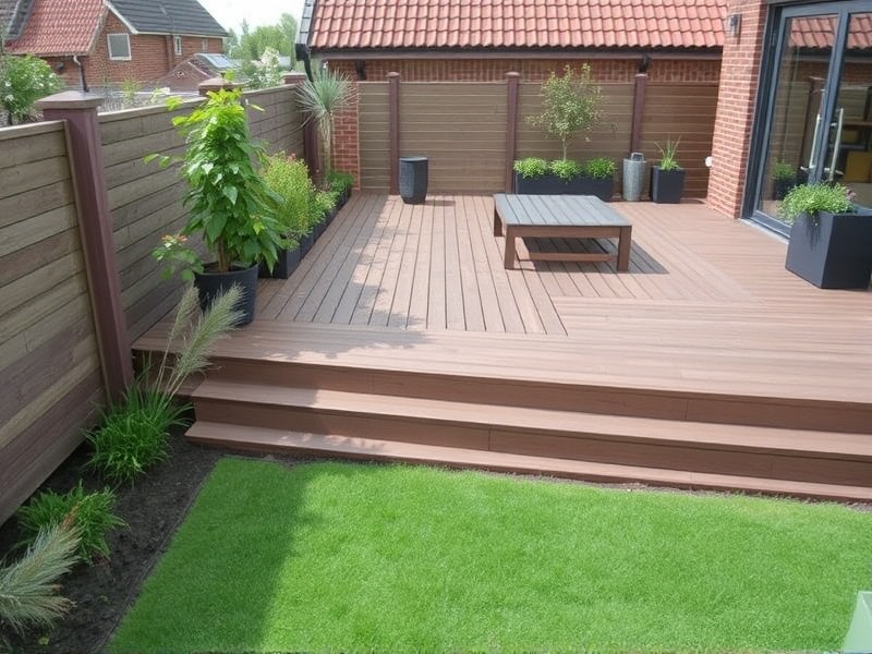 verlegen von wpc terrassendielen
