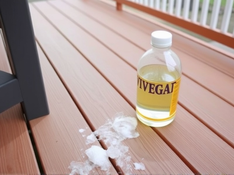 Vinegar Cleaning Solutions for Composite Decking: Myths Debunked