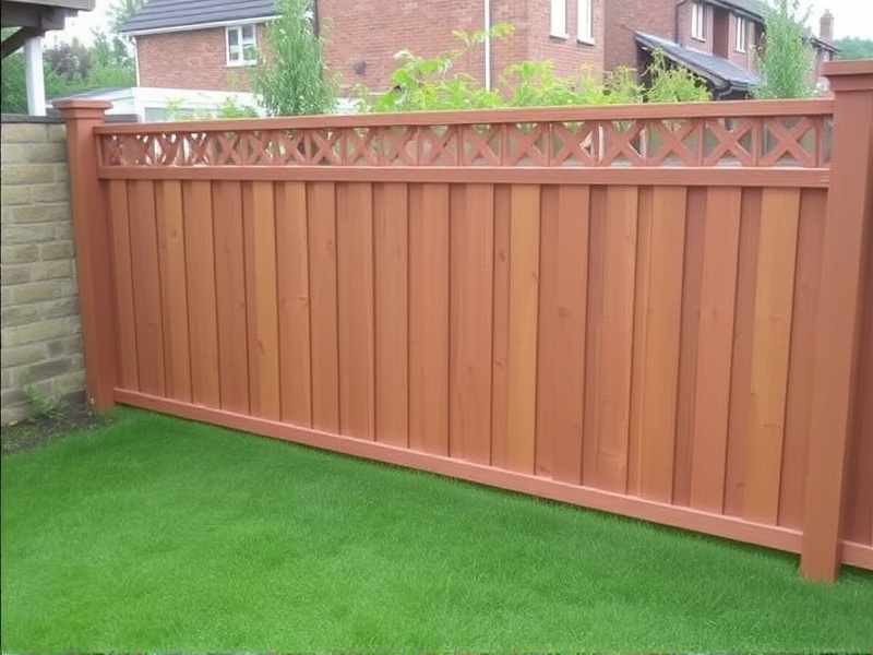 wholesale wpc garden fence panels supplier