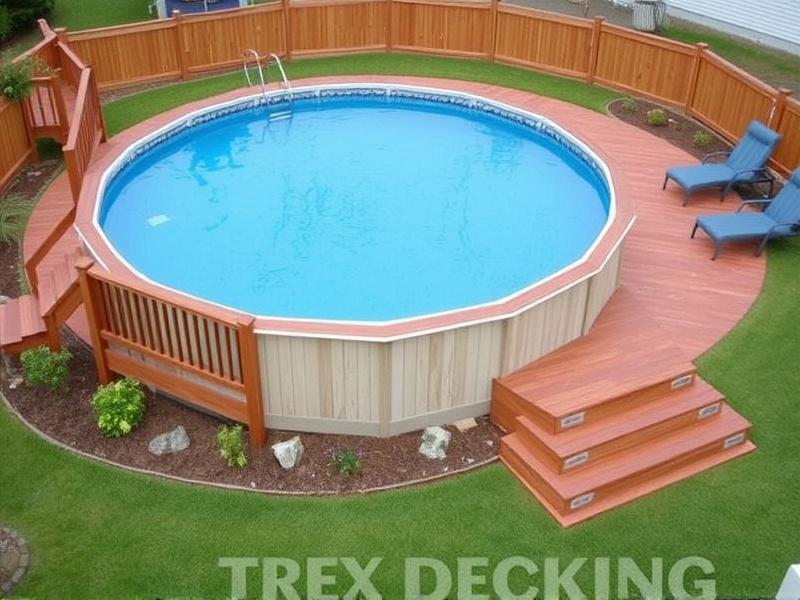Why TREX Decking is Ideal for Above Ground Pools