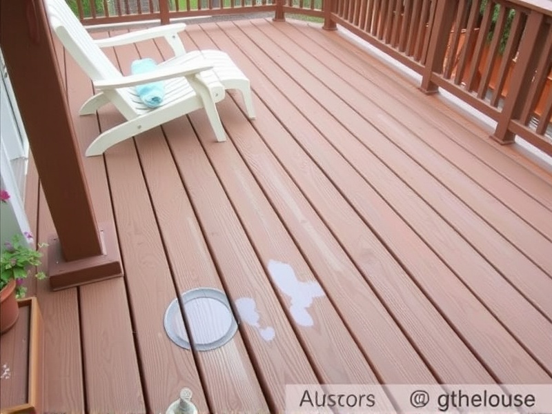 will bleach hurt composite decking