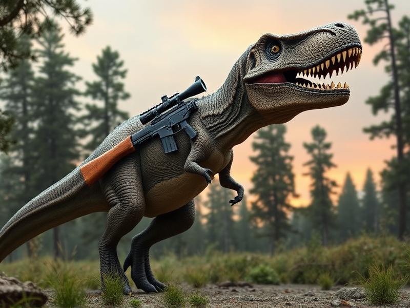 Winchester T-Rex: A Historical Weapon in a Dinosaur Adventure