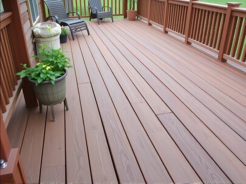 wood like composite decking