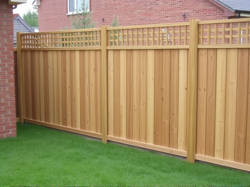 wood shapes composite fencing