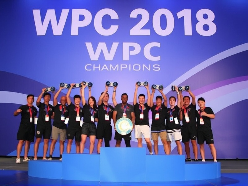 WPC 2018 Results: Unveiling the Champions and Their Journey