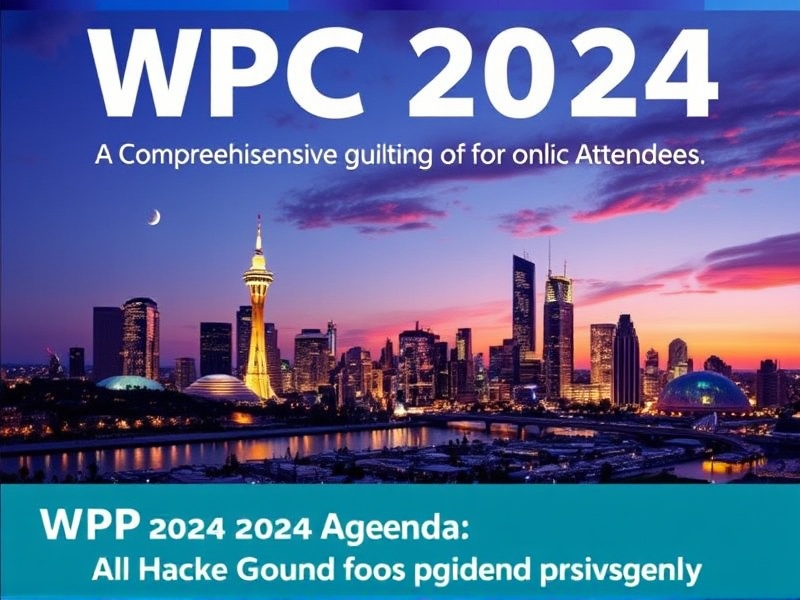WPC 2024 Agenda: A Comprehensive Guide for Attendees