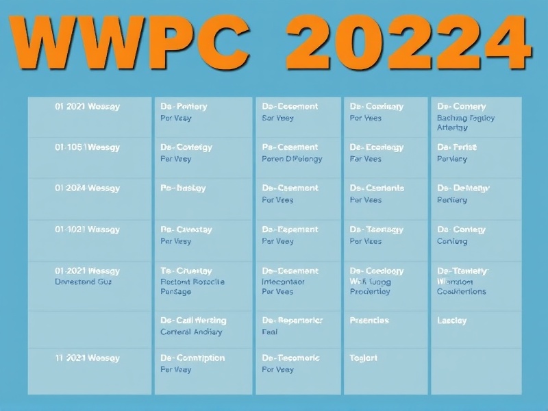 wpc 2024 agenda