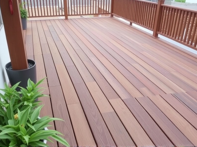 wpc co-extrusion decking