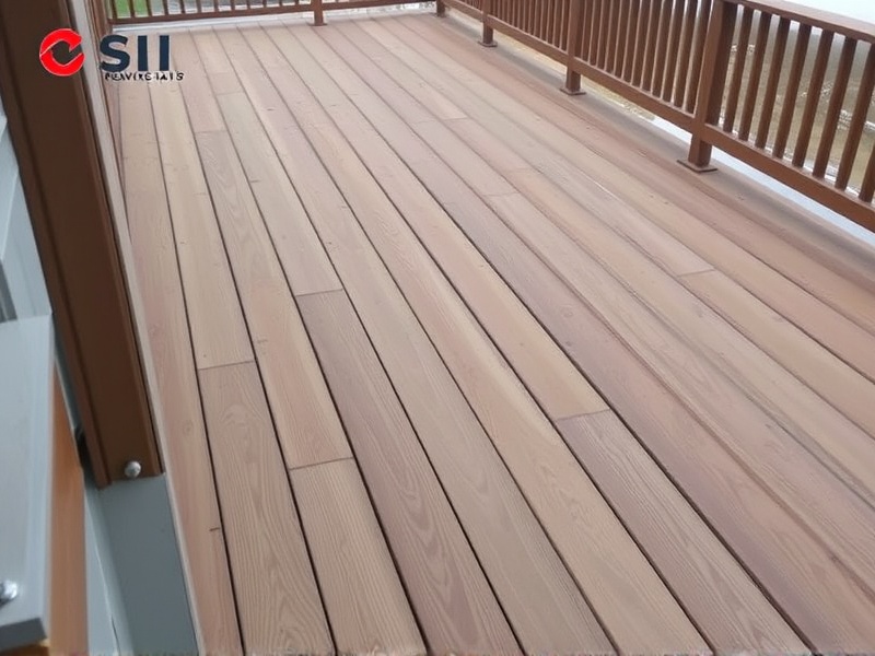 WPC composite decking with BSI certification