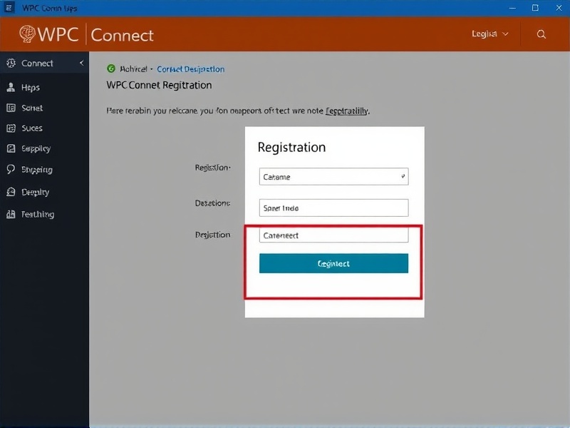 wpc connect registration