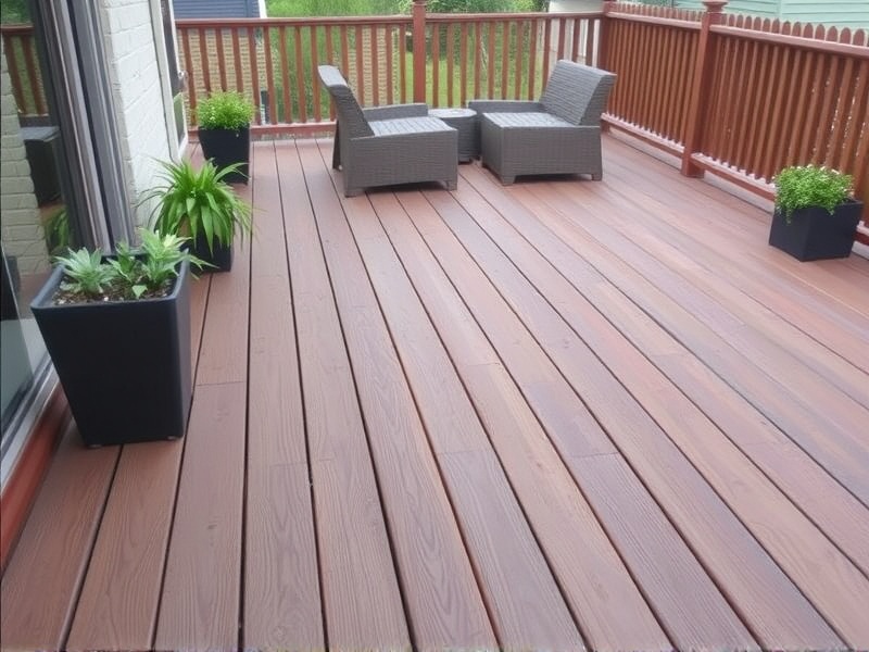 wpc decking outdoor