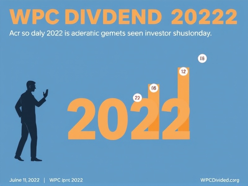 WPC Dividend 2022: Key Dates Every Investor Should Know