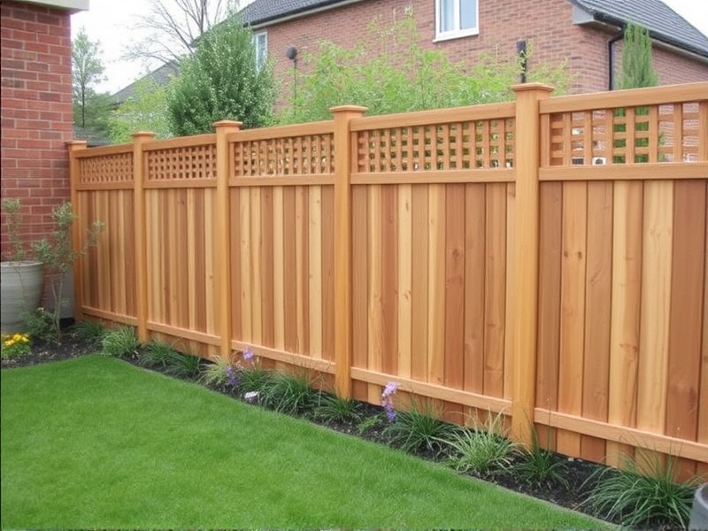 wpc garden fencing