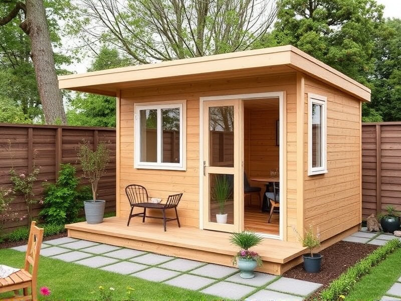 WPC Garden House: A Low-Maintenance Outdoor Retreat