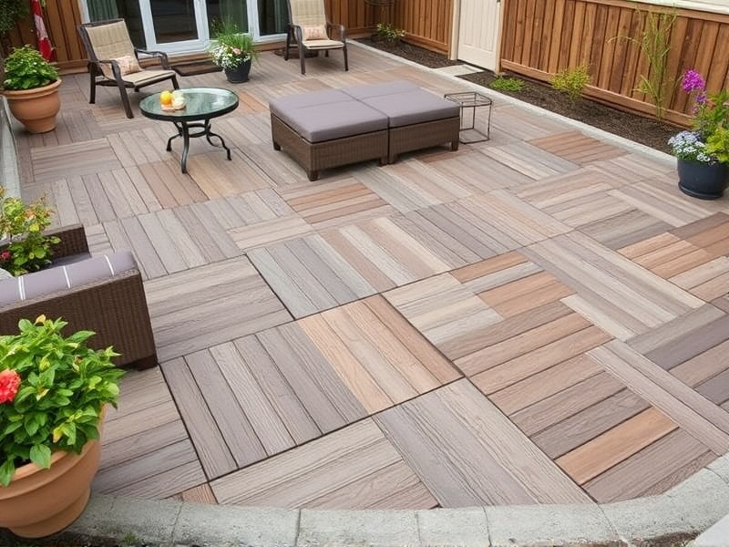 WPC Patio Deck Tiles vs Traditional Materials: A Comparative Analysis