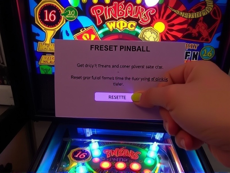 wpc pinball resetting