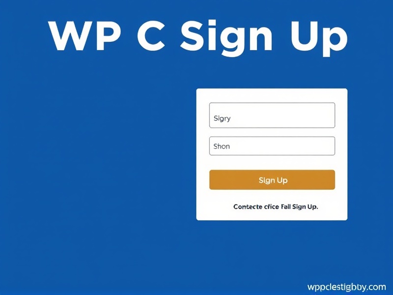 WPC Sign Up: Benefits and Features Explained